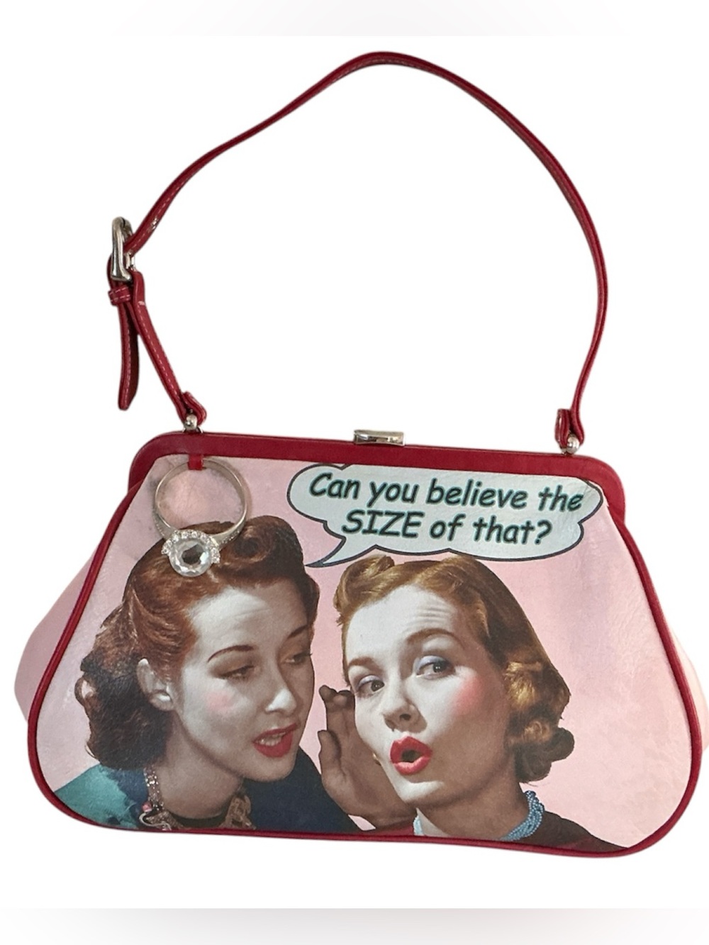 Vintage Isabella Fiore Leather “1950’s Gossip” Handbag